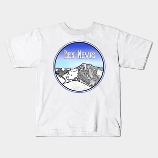 Ben Nevis Scotland Kids T-Shirt